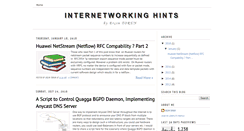 Desktop Screenshot of networkhints.com